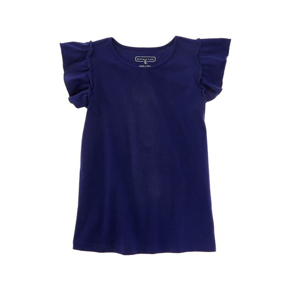 Duffield Lane Girls Abigail Top, Blue